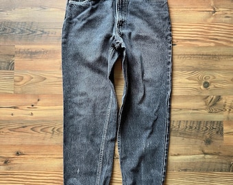 Vintage Black Levi's Jeans -Orange Tab Denim Size 29 Student Fit - Made in the USA