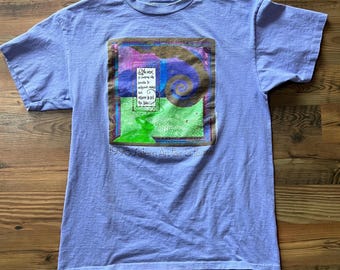 Vintage Salem Arts Festival Tee Single Stitch Purple Graphic Tee - Pacific Northwest Arts