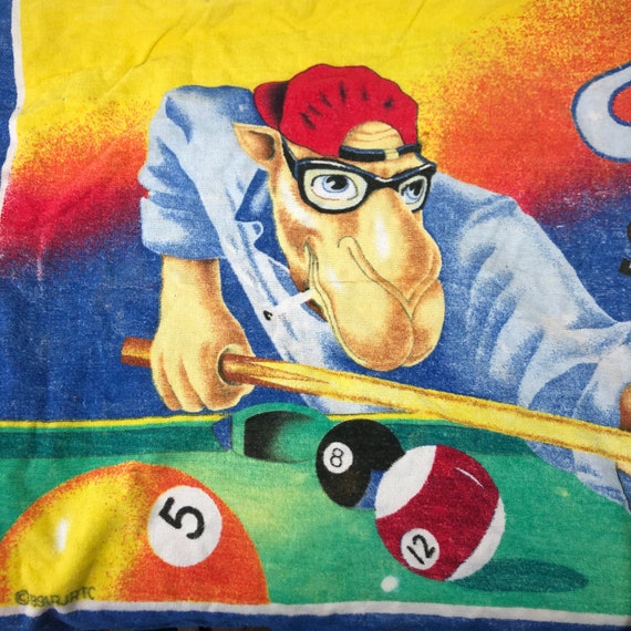Buy Vintage Joe Camel Towel - Cigarettes - Pool Player - Beach Towel -  Smooth Character Online in India