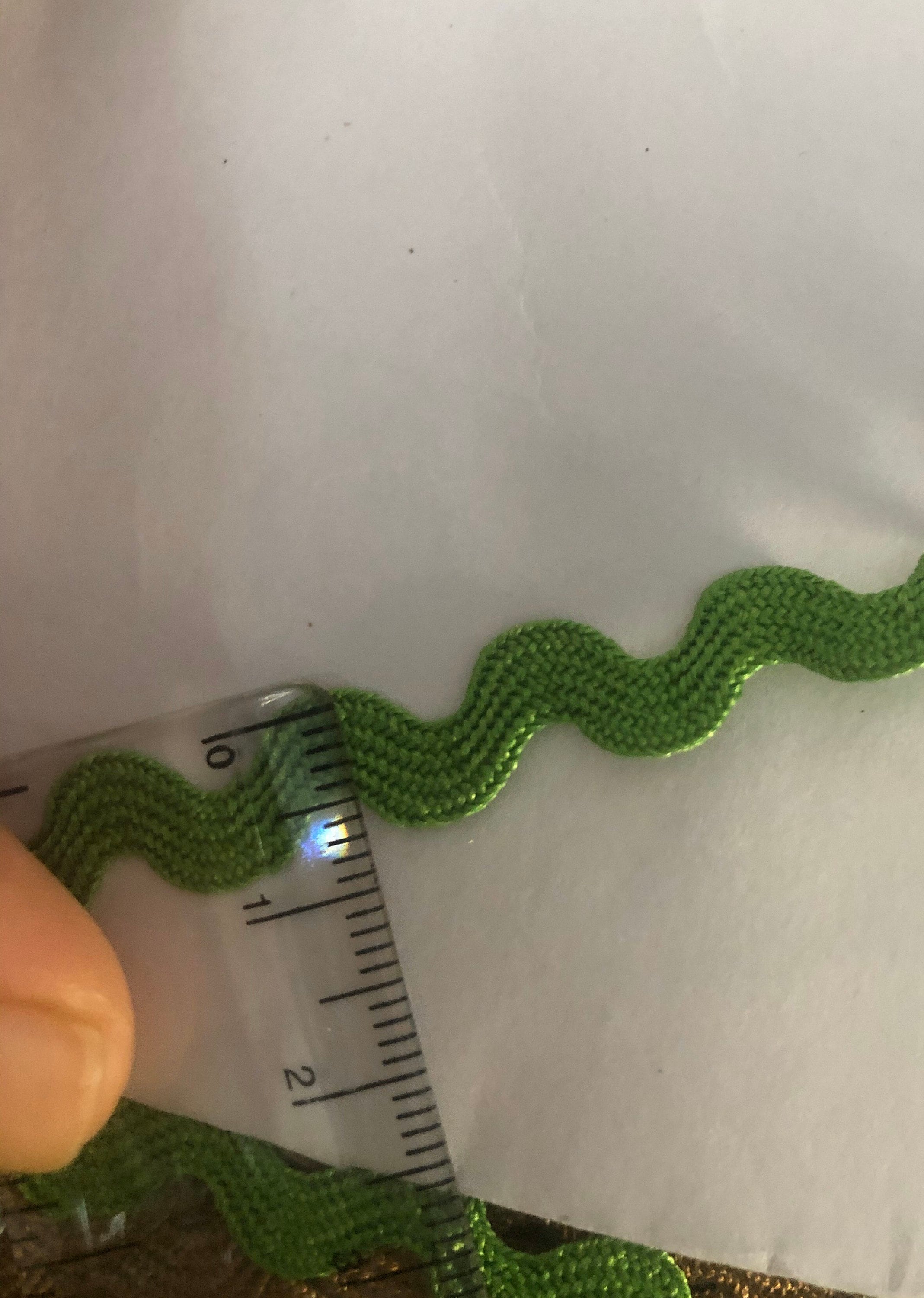 White Ric Rac Ribbon Trim Craft Binding Half cm Sewing Trim Etsy