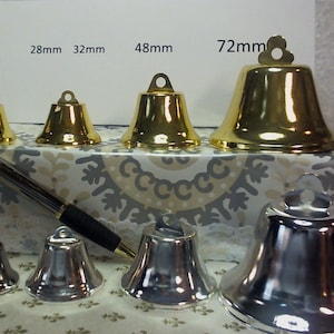 50er Jahre Glocken-Sampler - Hochzeitsglocken, Glocken küssend, Geschenk Hochzeit, Glocke, Glocken