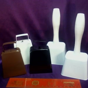 4&quot; Cowbell, Cowbell, Noise Maker, Blank Bell, Wedding Bells, Celebration Bells, Crafting Bells, Custom Cowbell