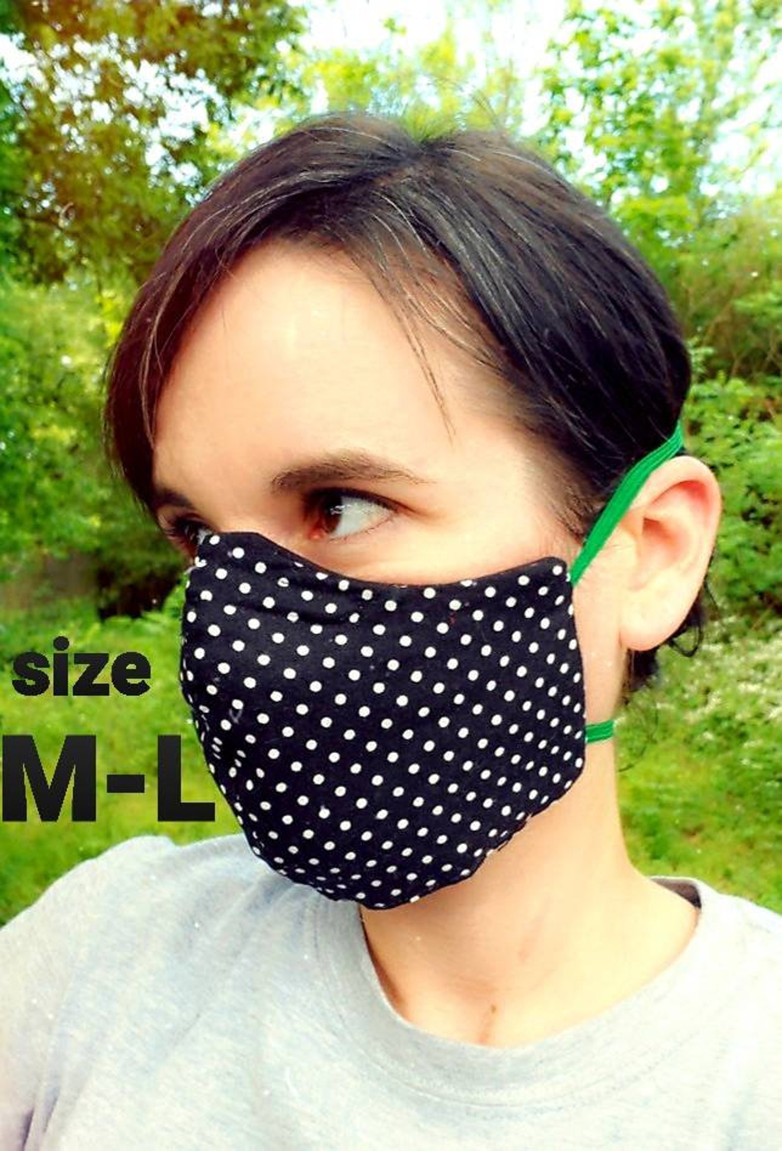 Over the Head Face Mask Around Overhead 5 Layer Shield Etsy
