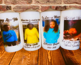 Custom Picture Candles