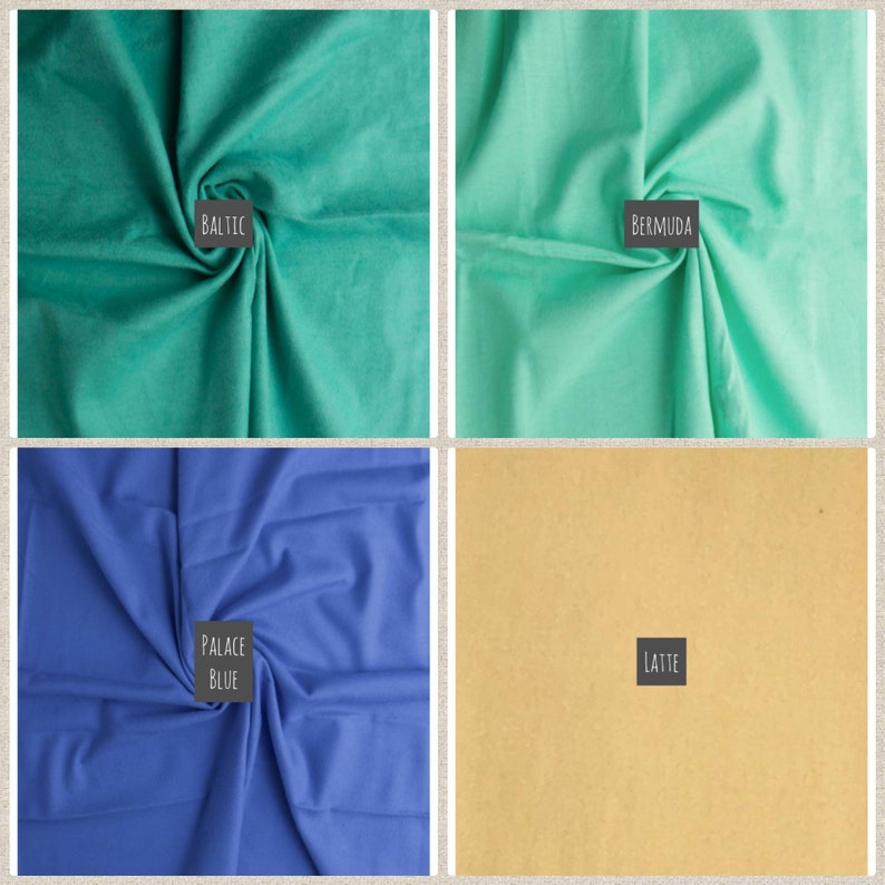 Solid color reversible drool bib