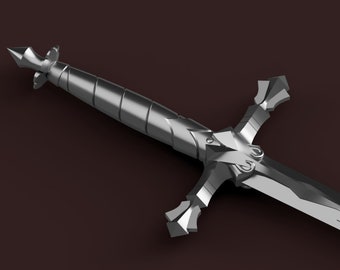 Castlevania Alucard sword 3D model for printing