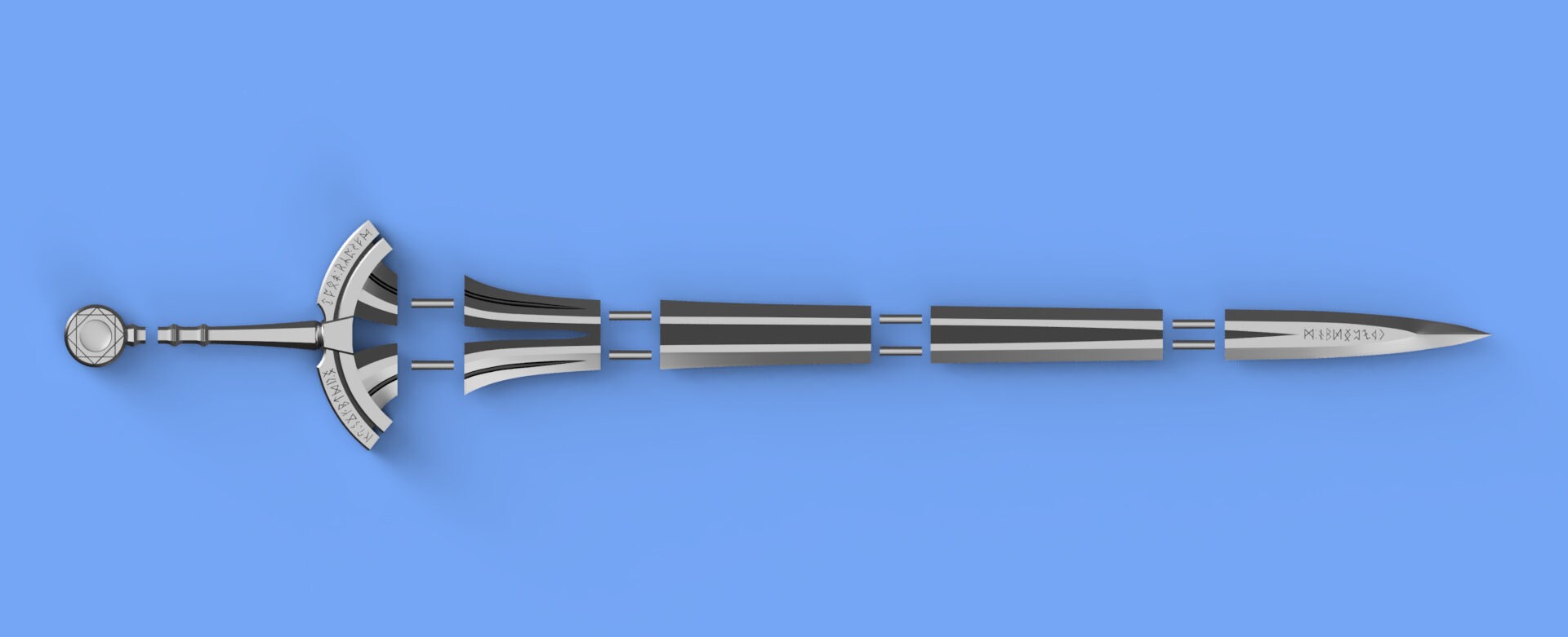 Fate GO Prototype Saber Excalibur 3D file for printing - Etsy España