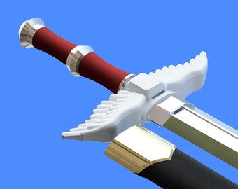 Dungeon Meshi - Laios Kensuke Cosplay Sword 3D model for printing