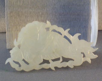 Antique Foo Dog Carving Qing Dynasty