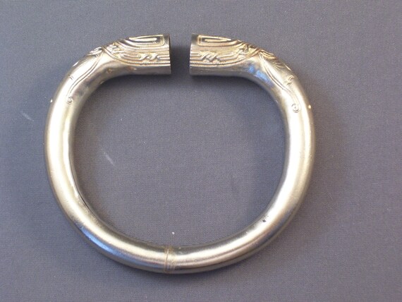 Antique Chinese Silver Bracelet Qing Dynasty