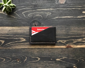 Minimal Wallet, Thin card holder, Thin Card Wallet, Thin Leather Wallet, Front Pocket Wallet, Card Holder