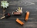 Natural Leather Key Holder, Leather Key Organizer, Leather Key Folder, Leather Key Chain, Mother's Day 