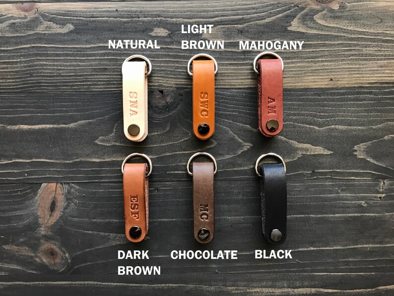 Natural Leather Key Chain Leather Key Organizer Gifts for Etsy