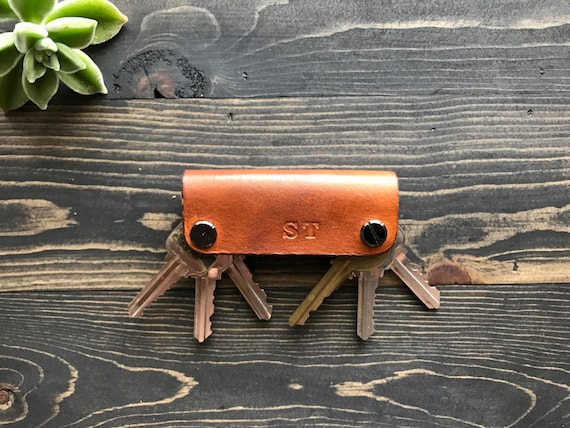 leather key holder