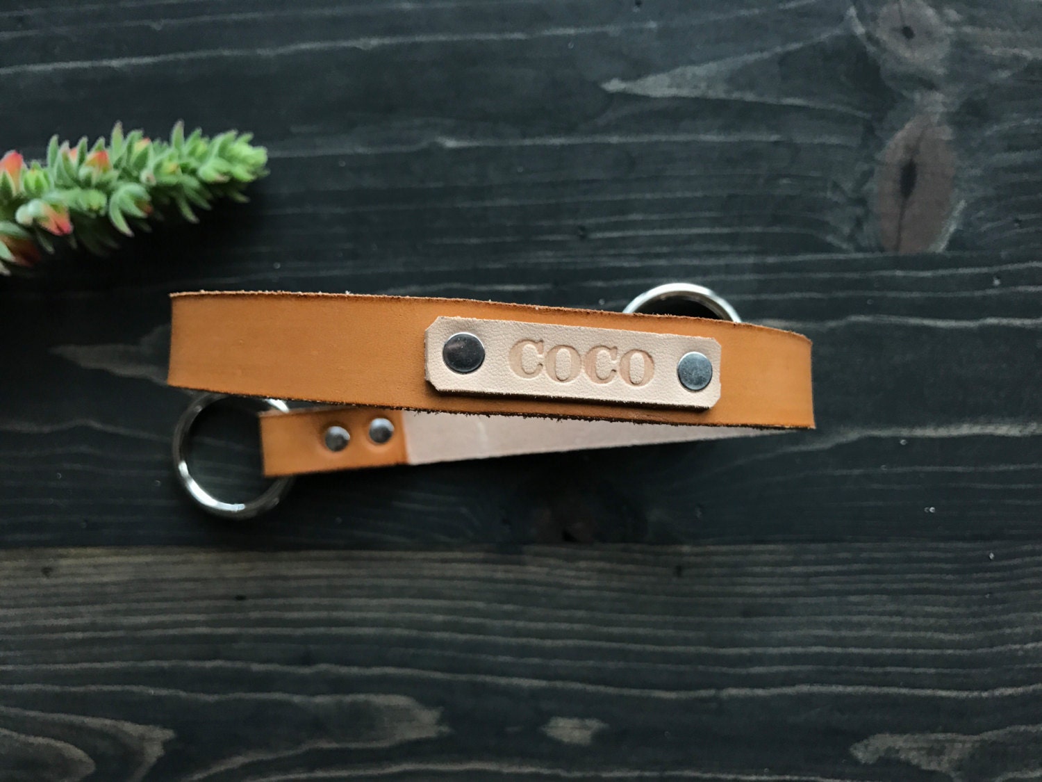 Leather Dog Slip-on Collar,Leather Rope Slip-on Collar,Dog Training Collar,Leather Collar,Choke Collar,Adjustable Dog Collar