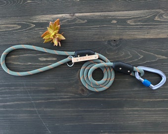 BLUE Ropes - プロ仕様のクライミングロープ犬用リード、スリップ