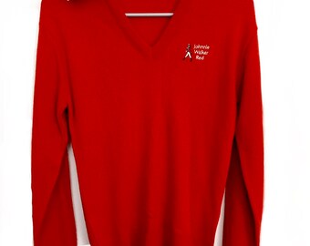 Vintage Johnnie Walker Red Label Sweater - Johnnie Walker Sweater