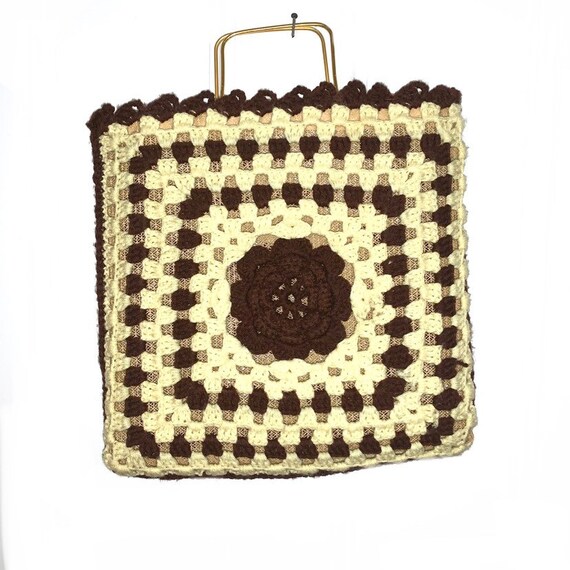 granny square purse
