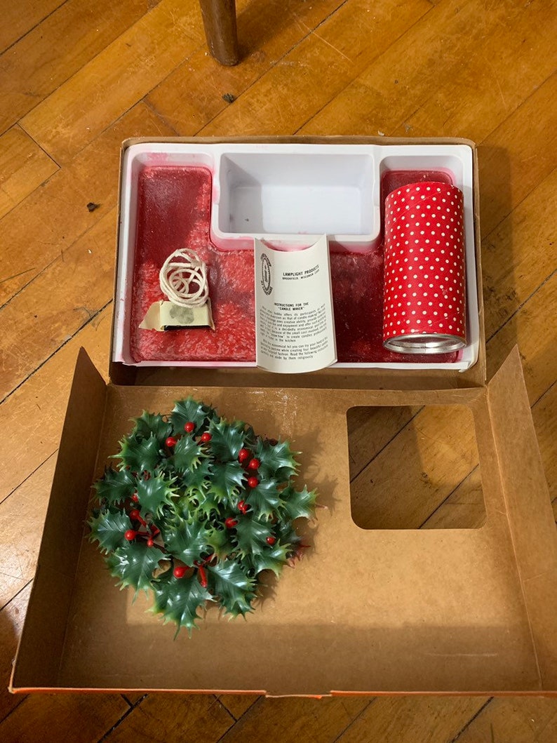 Vintage Christmas Candle Making Kit Lamplight Products Candle Maker vintage-christmas-candle-making-kit-lamplight-products-candle-maker