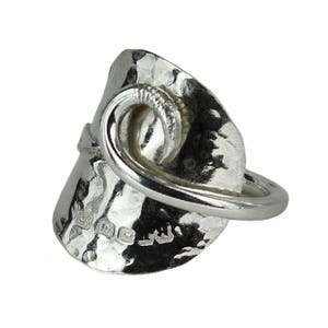 Recycled Spoon Ring | Coffee Spoon Ring | Vintage Spoon Ring | Spoon Jewellery | Silver Spoon Ring | Antique Spoon Ring | Solid Silver Spoon