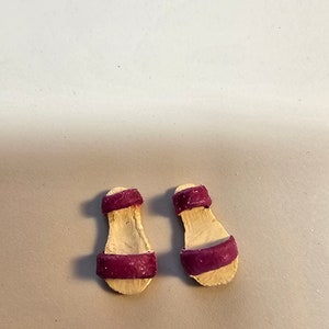 Dollhouse miniature 1&quot; scale Girls Shoes