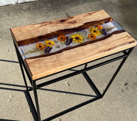 Cherry epoxy 2024 river table