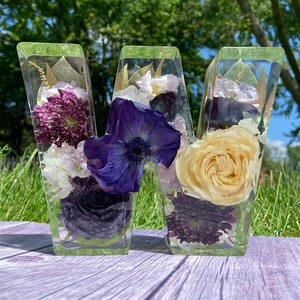 DEPOSIT | Wedding Flower Preservation | Bouquet Preservation | Floral Resin Art | Bridal Gift | Wedding Gift | Preserved Flowers | Letter