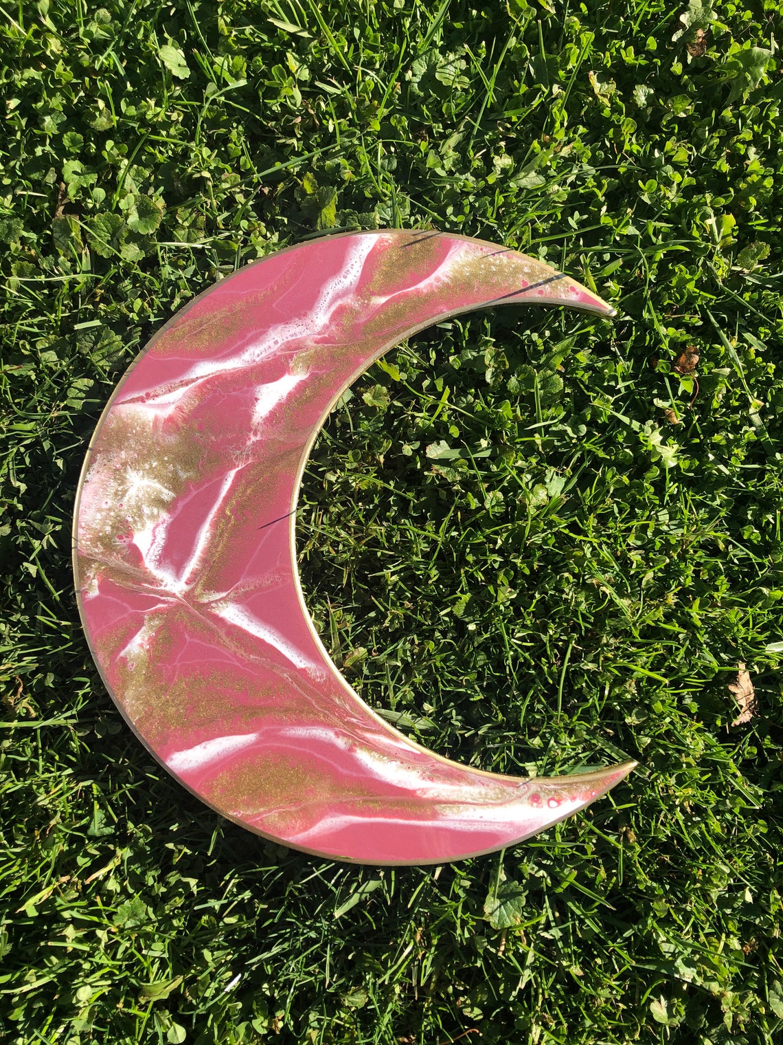 THE MOON'S PINK GLUE 20 x 20