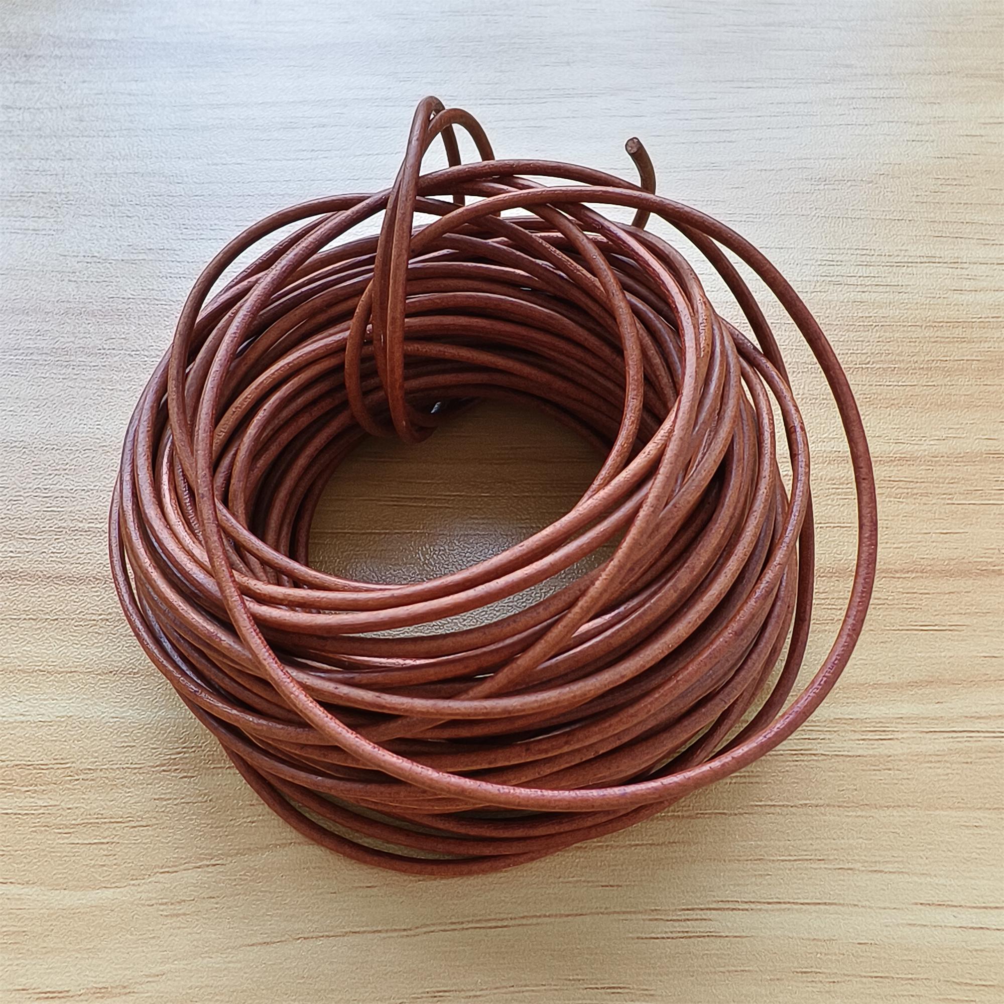 DDP | Multi Colors Eco-friendly Real Cowhide Leather String Cord for ...