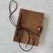 Vintage Carved Cowhide Leather Notebook