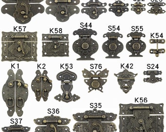 DDP | 5 stks Antiek Gouden Vlinder Sluiting Metalen Sluiting Vintage Gesp Medaillon Hardware Voor Doos Notebook Junk Journals Verpakking DIY Crafting