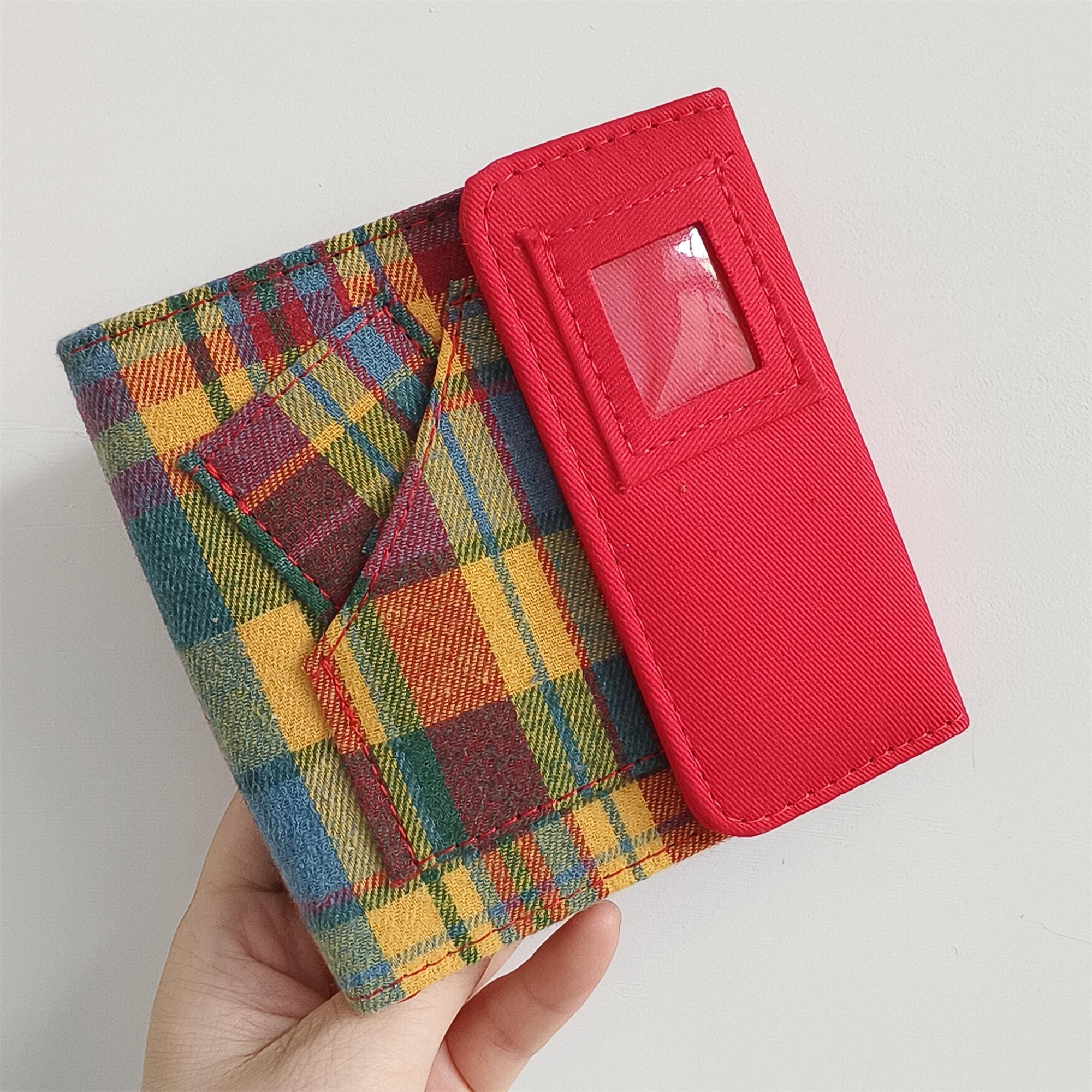 DDP Candy Checkered Style Fabric Photo Album (Including40 Double-Sided Pockets,1 Pocket Holds 1 3-Inch Photo,TotalCapacity80 3-InchPhotos)