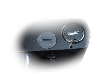 Olympus OM-1 OM-2 motor drive coupling cover winder cap door lid