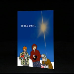 The Three Wise By&#39;s Christmas Card