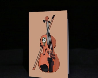 Jamais ma deuxième carte de violon