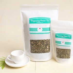 Pregnancy Power Tea. BEST Tasting! Loose Leaf & Organic