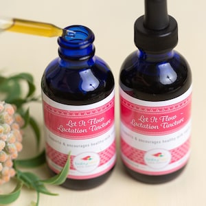 Let It Flow Lactation Tincture | Remedy to Increase Breastmilk Fast
