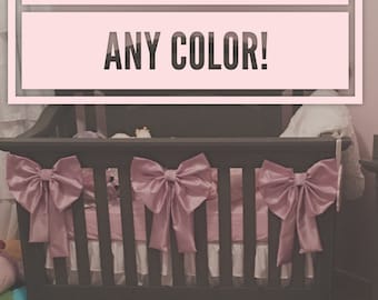 CRIB BOWS 3pc - Customizable