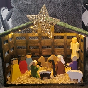 Manger Nativity Scene