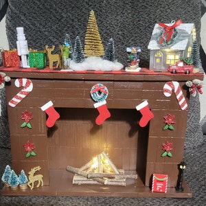Chimenea - Decoración navideña