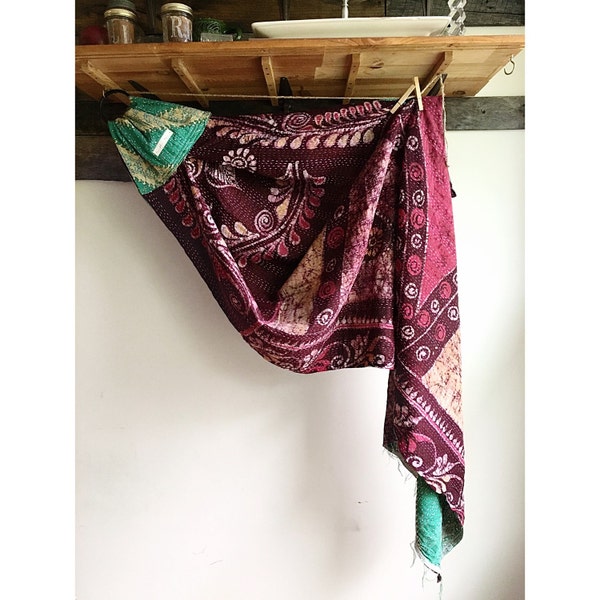The Original Kantha Quilt Ring Sling/ Baby Carrier/ Baby Wrap/ Boho Style Baby Carrier