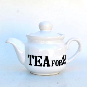 vintage teapots antique memphis black white tea for two retro houseware vintage house deco 1980s teapot tea set porcelain ceramic party