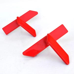 Moderne rode deurkruk voor raam – minimalistische architectonische hardware (4,3 inch)