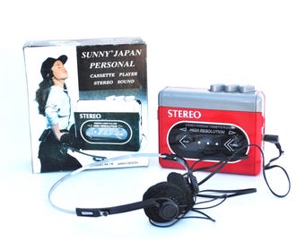 ヴィンテージ コカコーラ缶ウォークマン：Akura C401 カセット