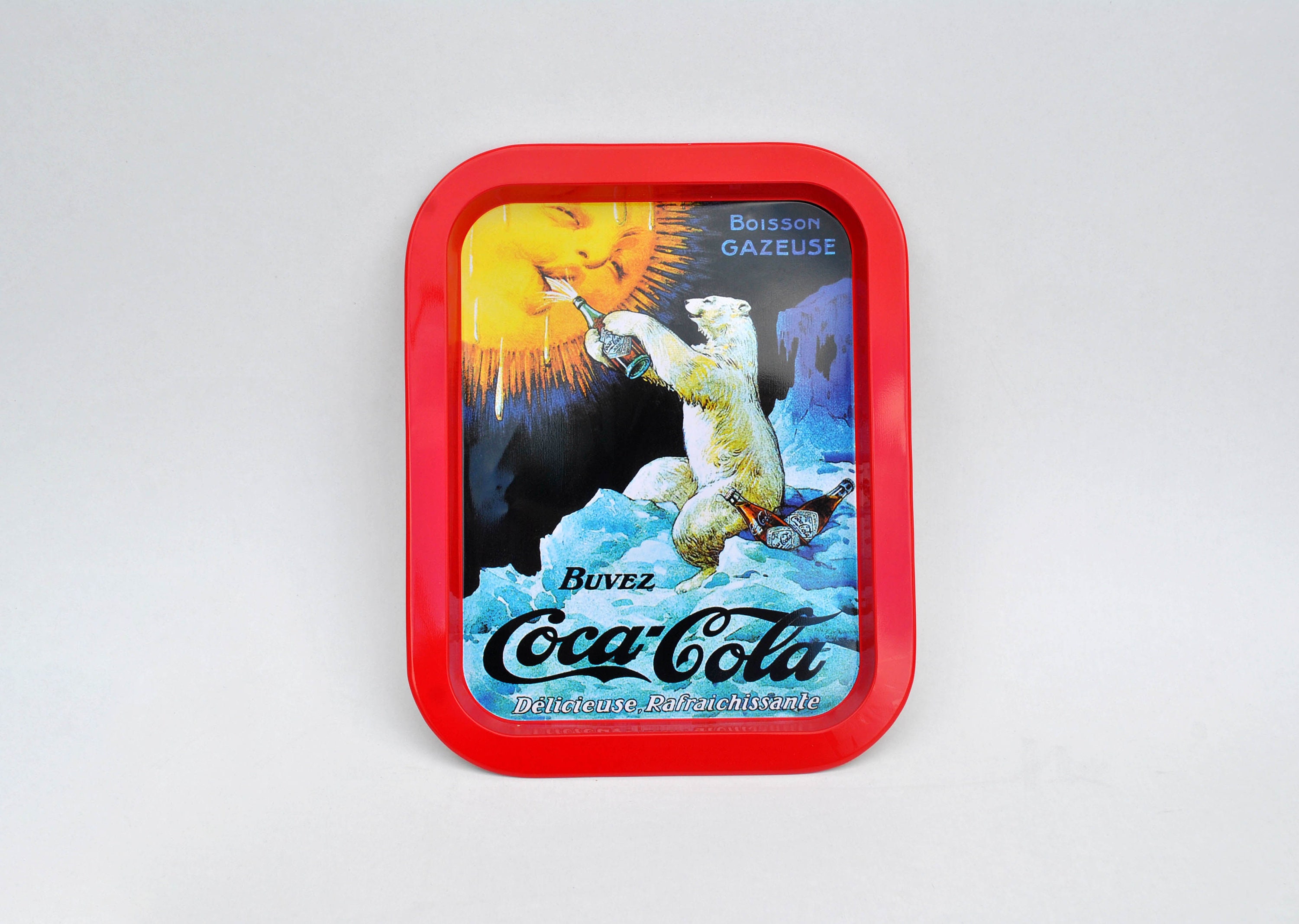 ヴィンテージ コカコーラ トレイ：80年代風レトロキッチン