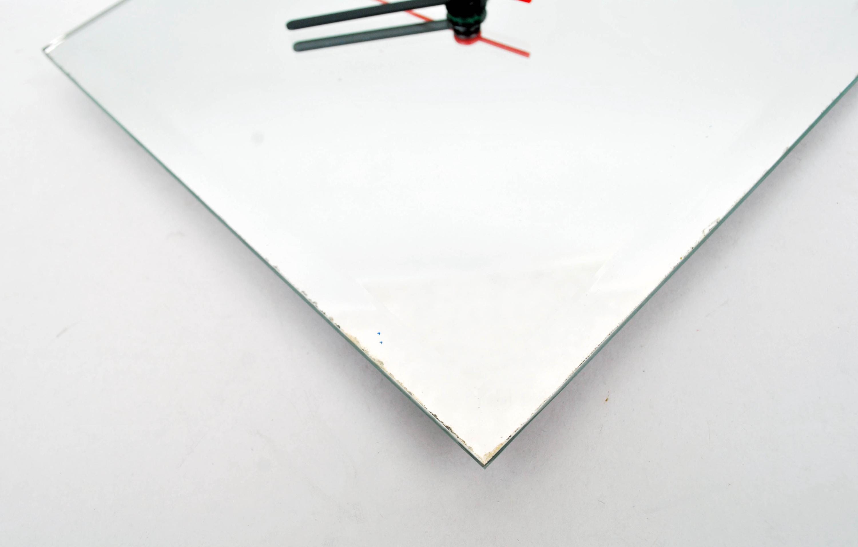 Mirrored Square Wall Clock – Minimalist Bauhaus Style, 8.6 Inch - Etsy