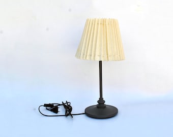 Lampada da tavolo vintage Ikea Angland, design danese, luce notturna