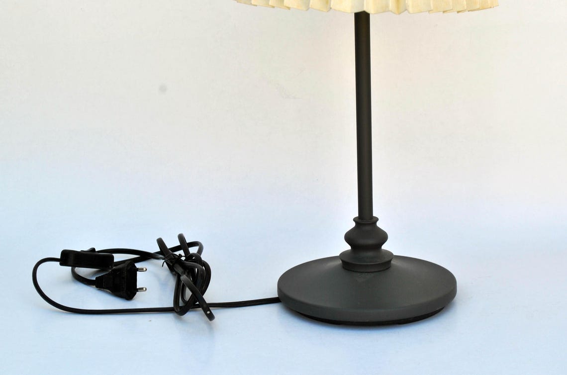 Vintage Ikea Angland Table Lamp, Danish Design, Night Light, foto 3 di 5