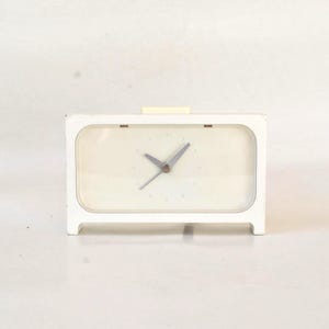 Ikea white vintage minimal 00s watch Decoration Housewarming Gift Decorative Clock desk table memphis clock retro style Gifts for Home