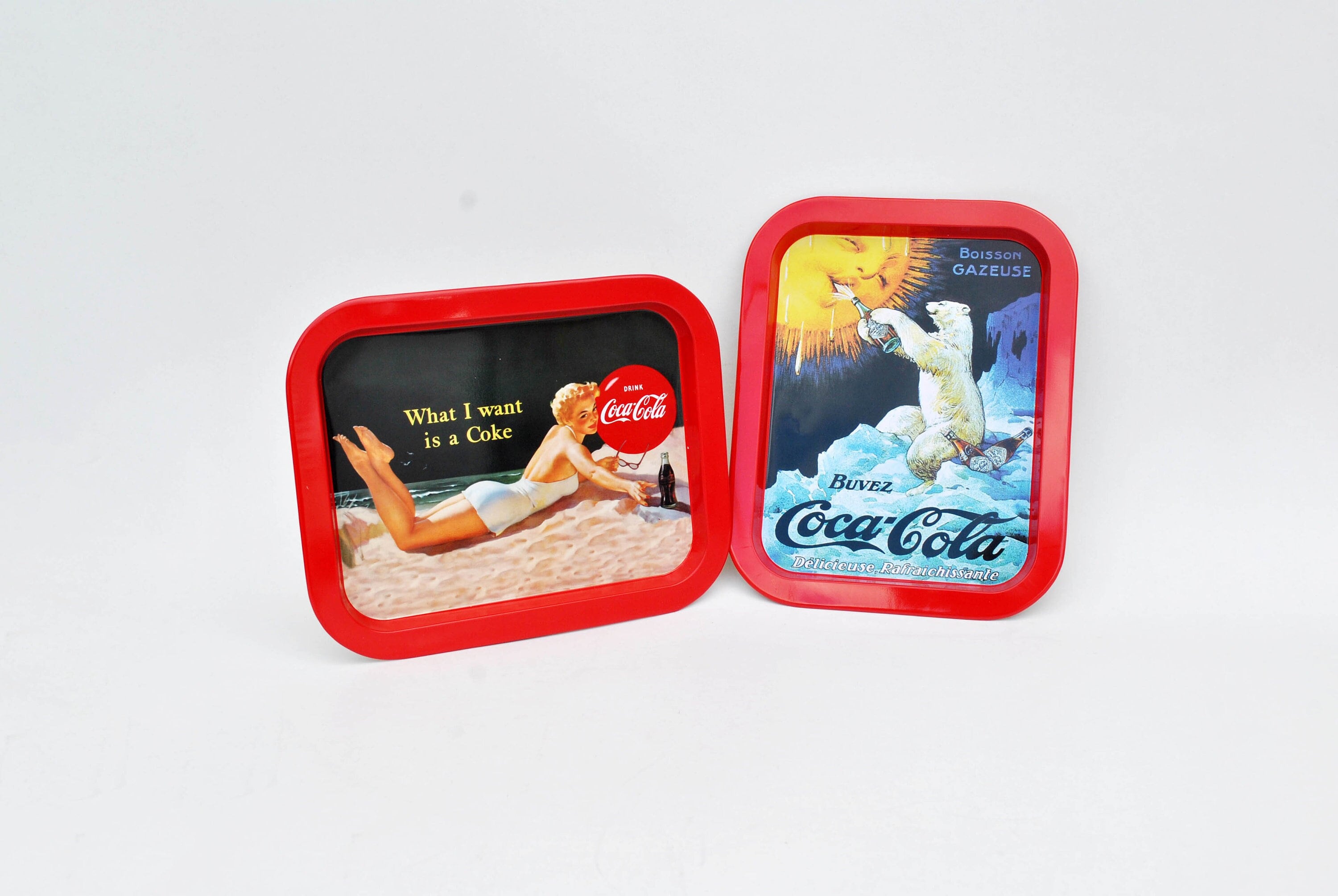 コカコーラ　ビンテージトレイ ヴィンテージ コカコーラ トレイ：80年代風レトロキッチン